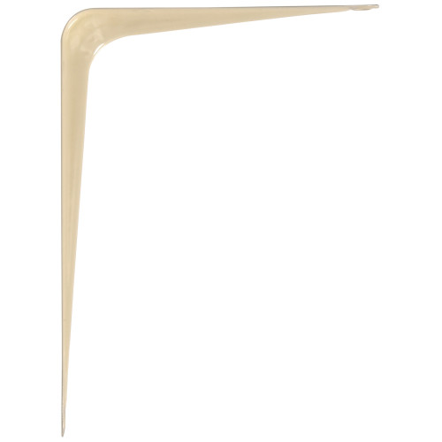Hardware Essentials Shelf Bracket Almond (6