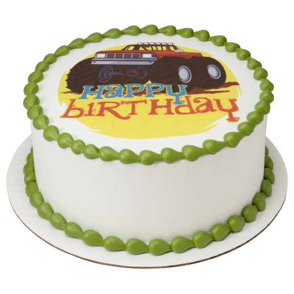 Big Truck Birthday Edible Image®