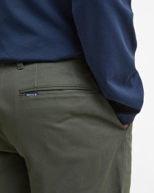 Suede Sateen Tailored Trousers 