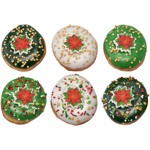 Poinsettia Dec-Ons® Decorations