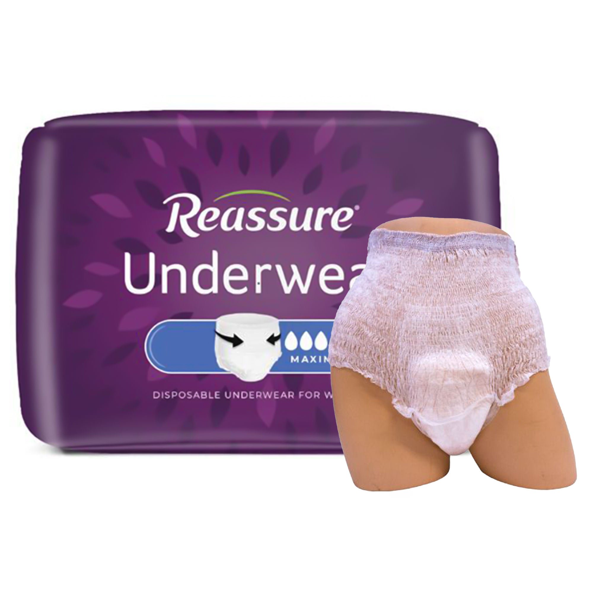 Reassure® Maximum Absorbent Underwear, Heavy Absorbency, 2X-Large
