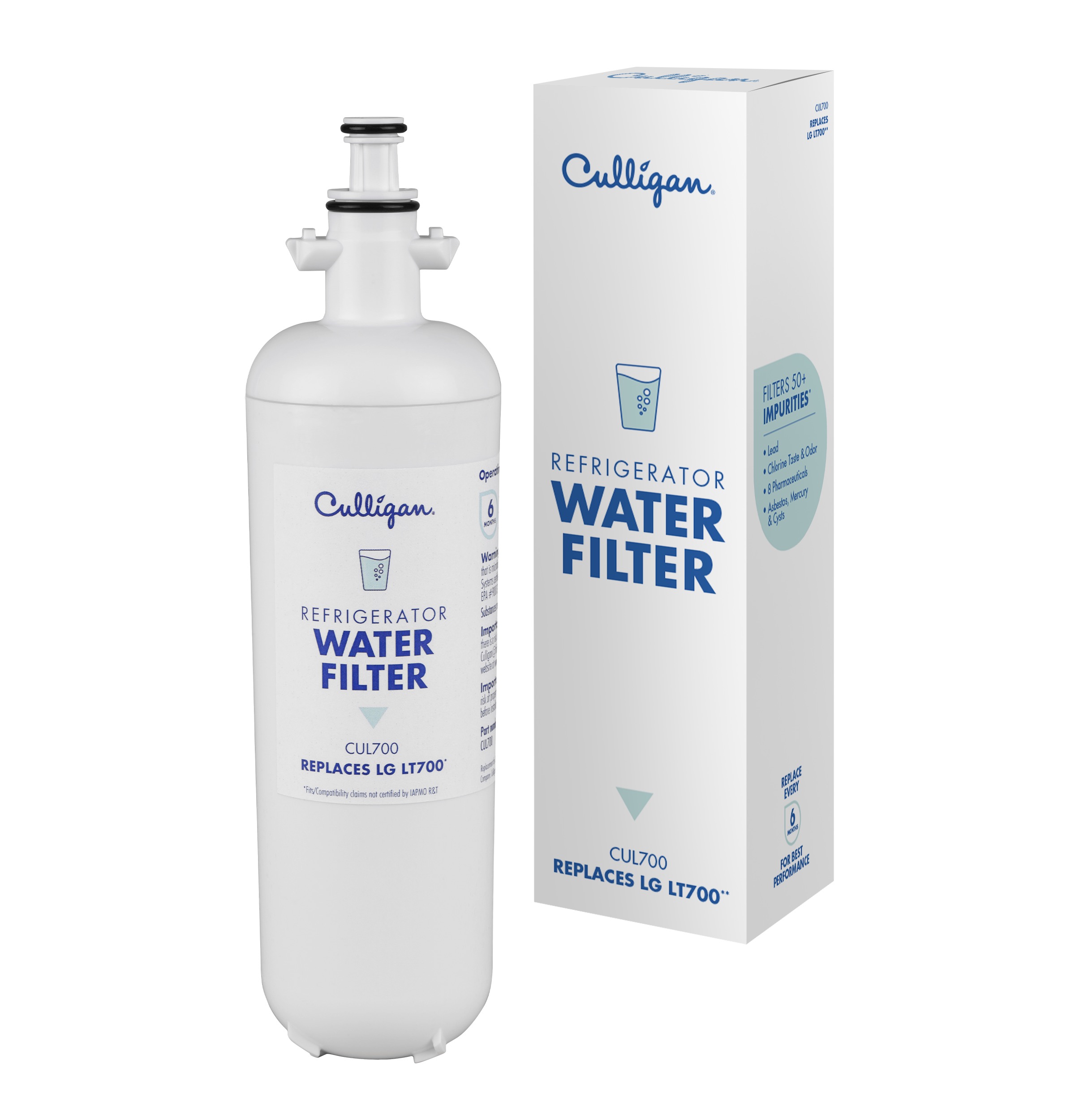 Culligan CUL700 Replaces LG (LT700P) Refrigerator Water Filter &mdash; Model #: CUL700
