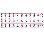 Ashley Productions&reg; Magnetic Number Line -20 to 120, Pack of 3 ASH11300-3
