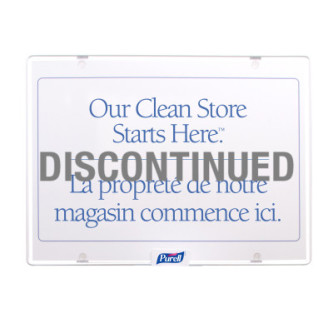 Wipes Station Sign - Our Clean Store - DISCONTINUED