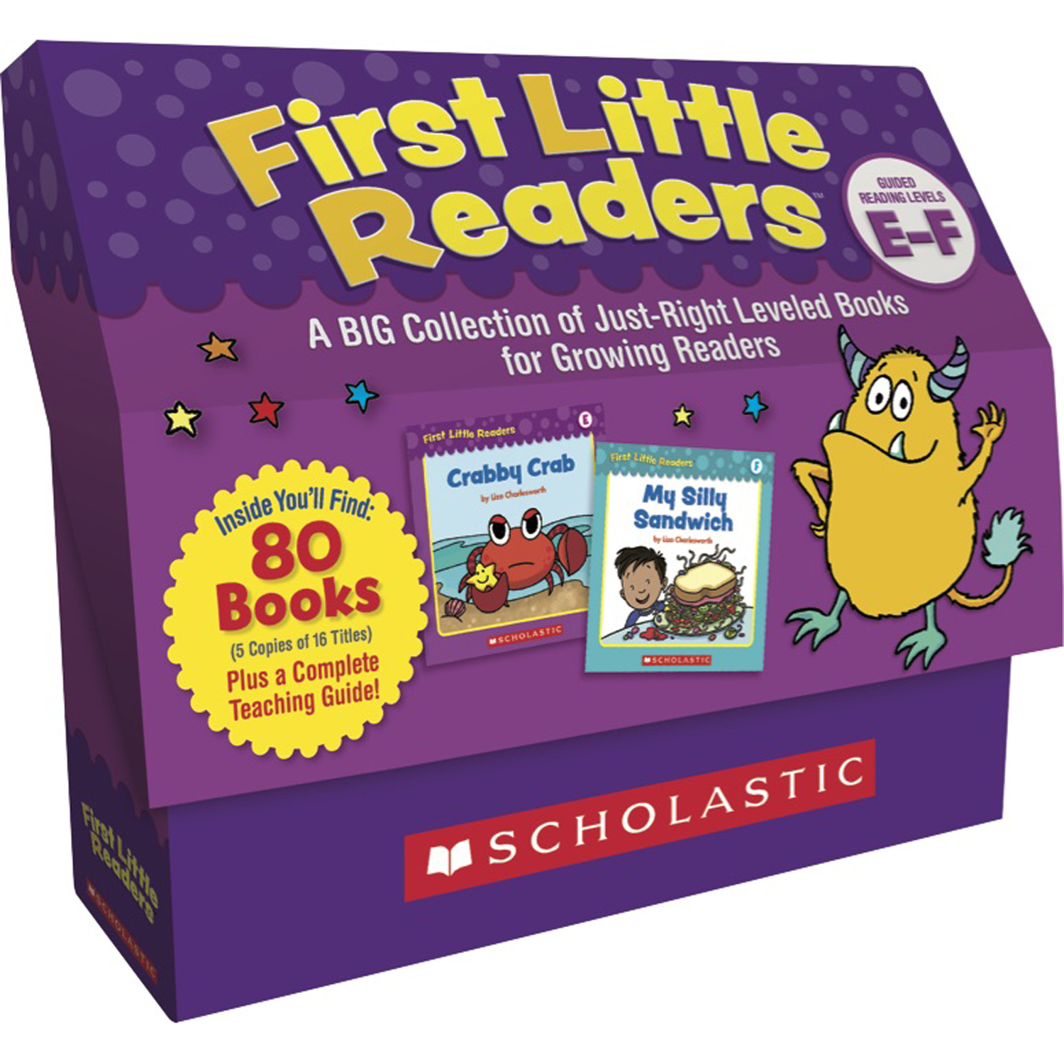 Scholastic First Little Readers Classroom Set: Levels E & F image number null