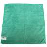 Impact, Premium Weight Microfiber Cloth, 16"x16", Green