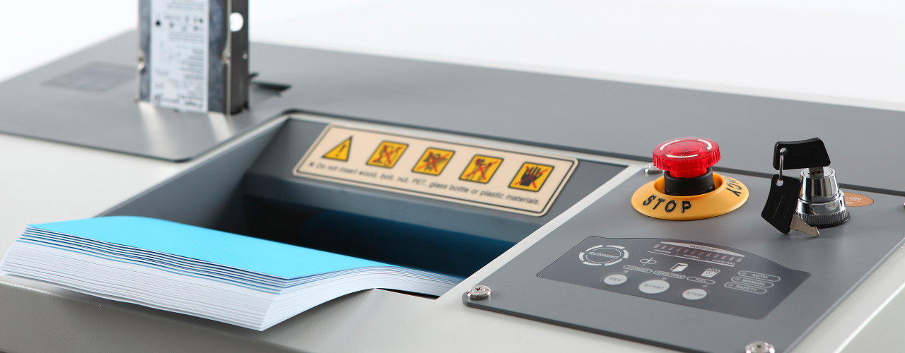 Dahle PowerTEC® Industrial Shredders feature powerful motors, high shredding capacities, and conveyor options.