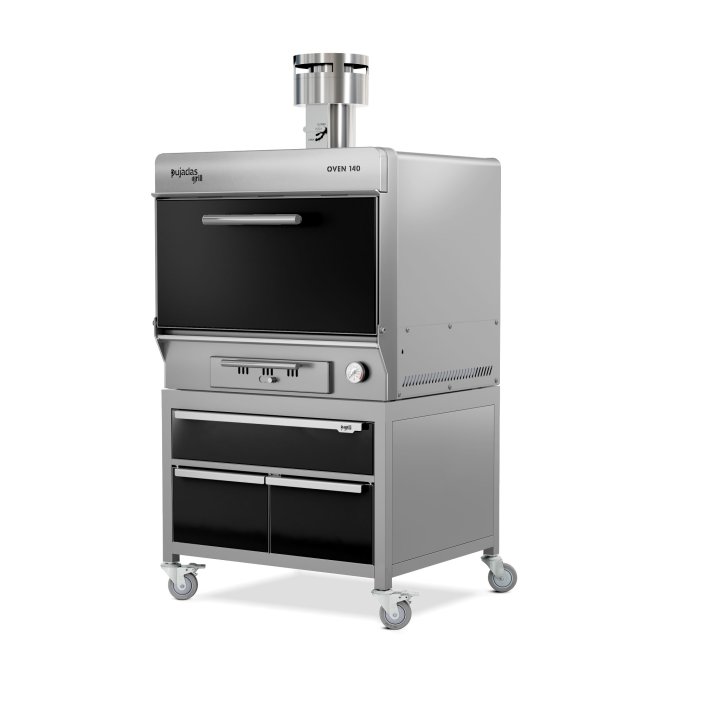 Horno de brasa Premium 140 Negro