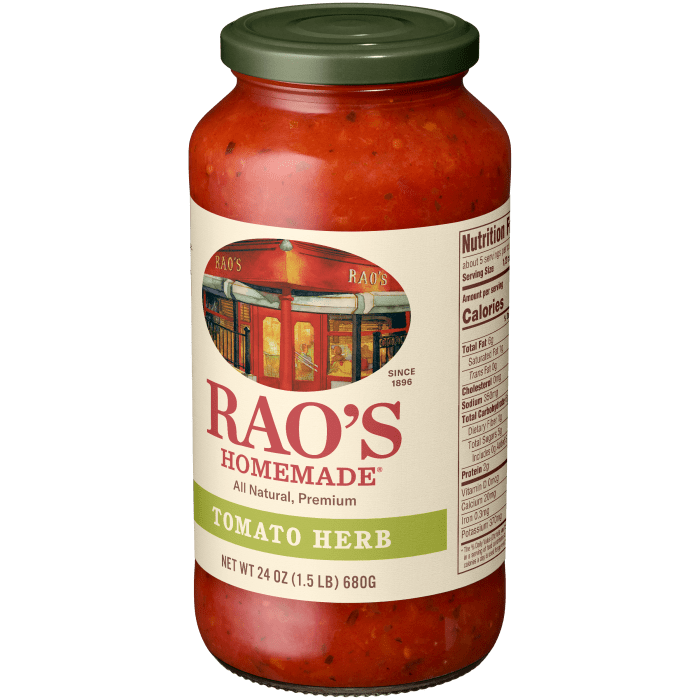 Tomato Herb Sauce, 24 oz - Right angle Image