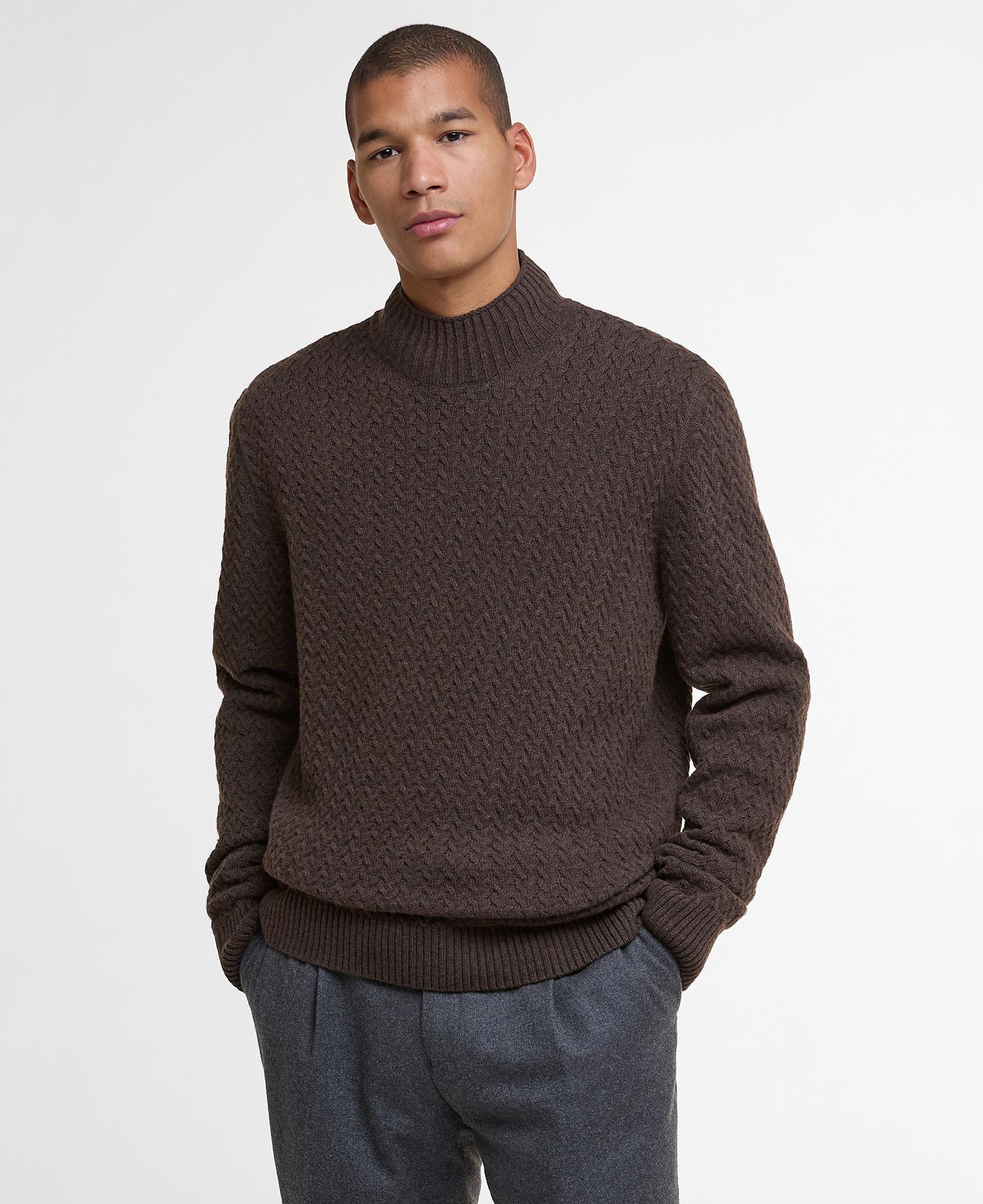 Stonesand Funnel-Neck Jumper image number 0
