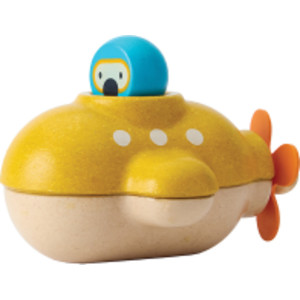 Yellow Submarine Bath Toy