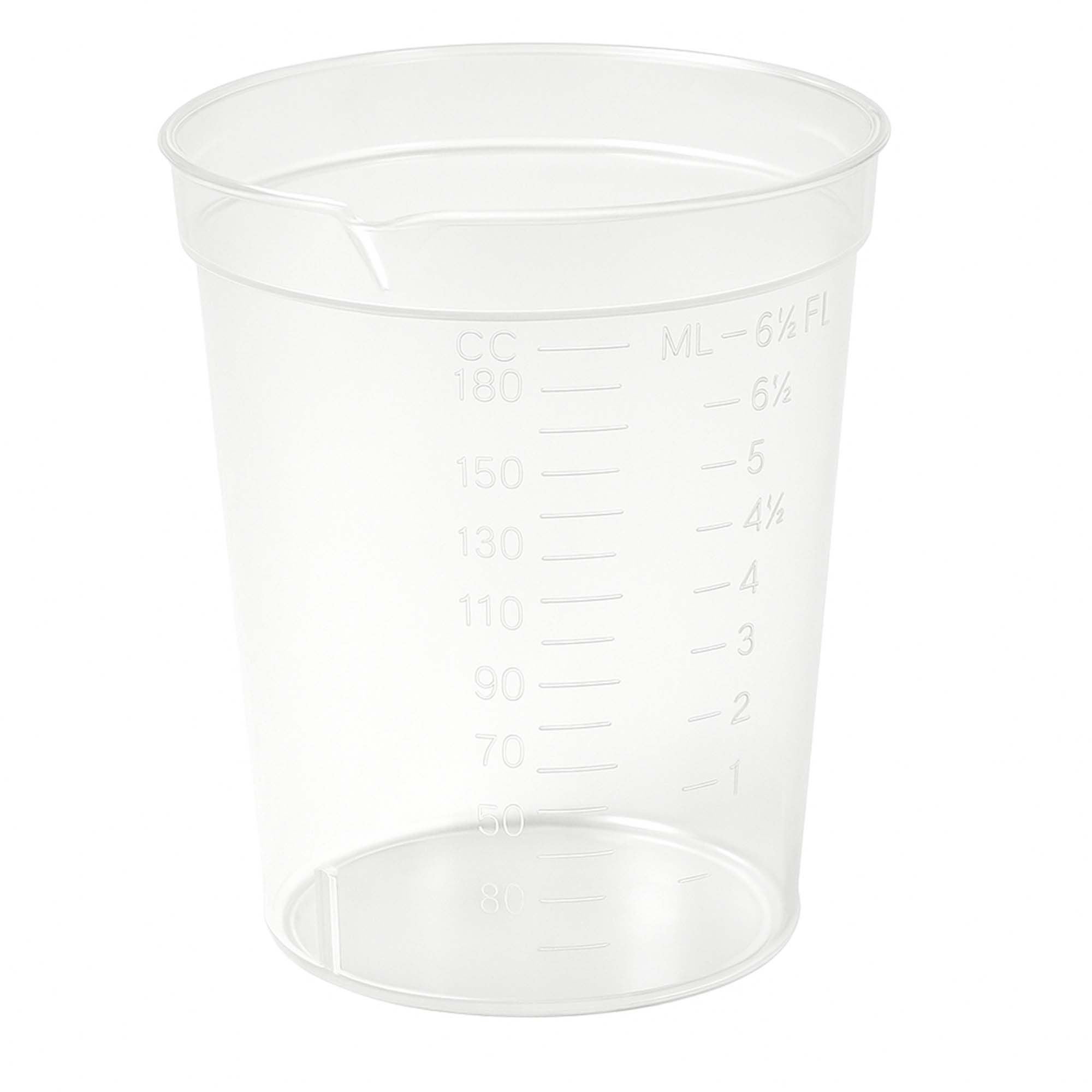 Globe Scientific Specimen Container with Pour Spout, 192 mL