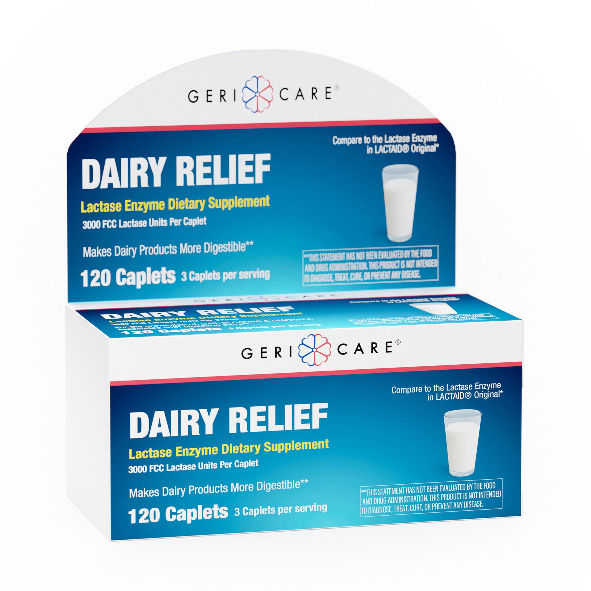 Geri-Care LACTASE ENZYME, CAP, 9000U (72BT/CS)