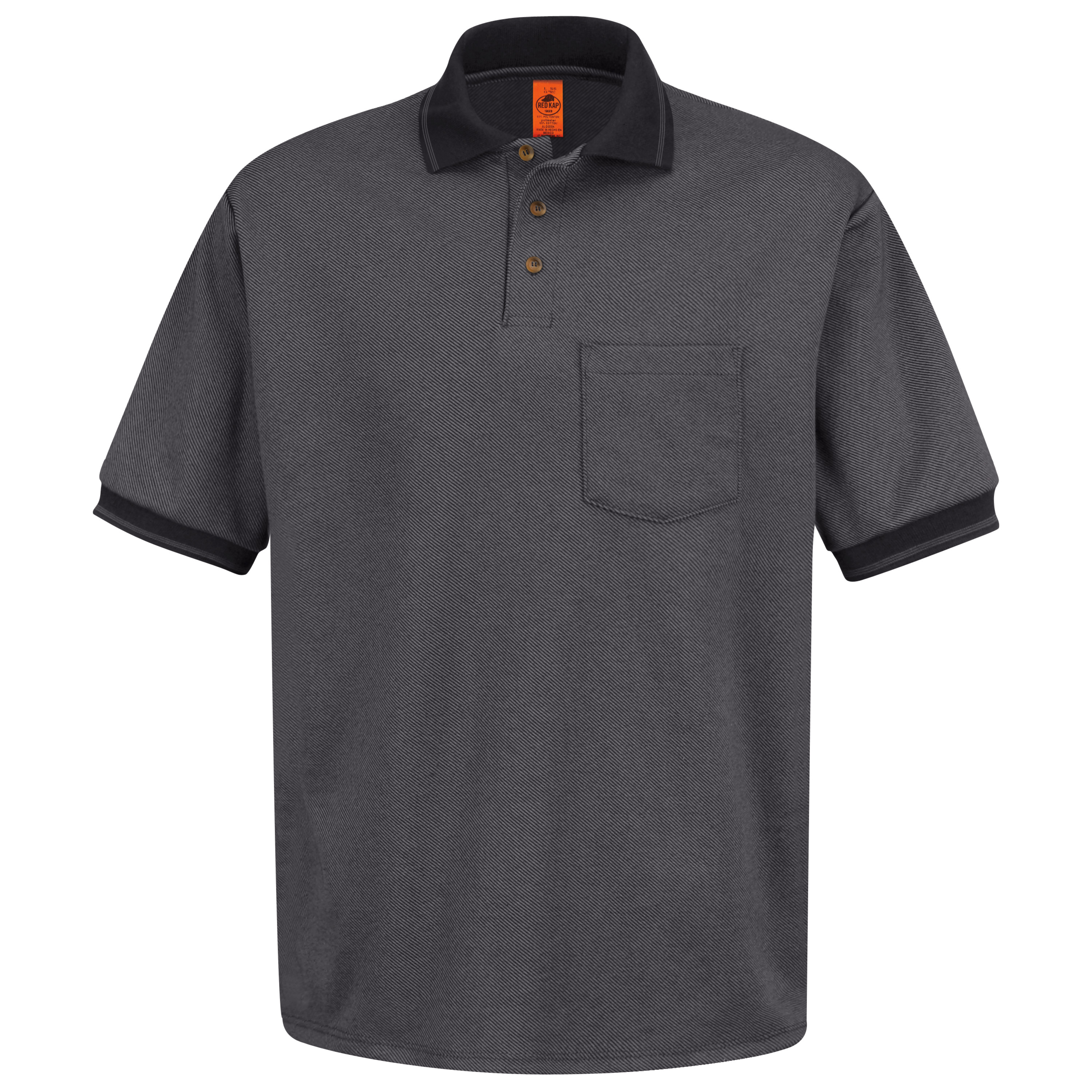 Red Kap Men's Short Sleeve Performance Knit Twill Polo - Picture 5 of 10