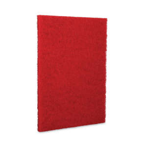 Boardwalk,  Buffing Rectangular Floor Pad, 14"x20, Red