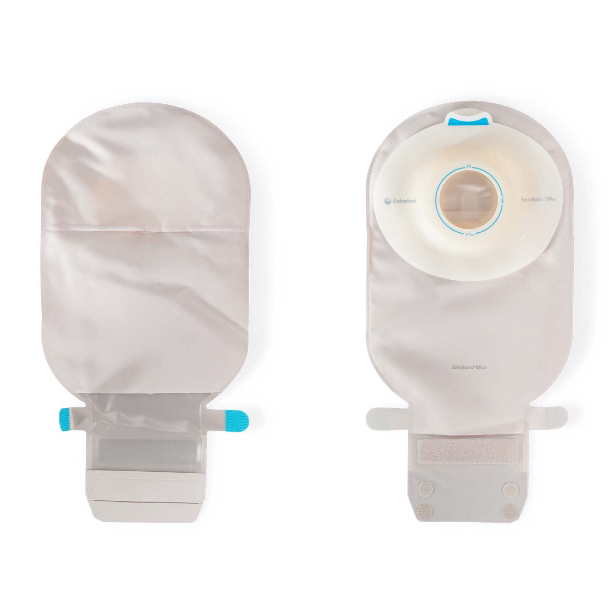 SenSura® Mio Convex Deep 1-Piece Opaque Ostomy Pouch, 38mm Stoma