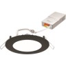 6" wafer-thin LED downlight 5CCT Switchable (27K 30K 35K 40K 50K) 90+ CRI Matte black
