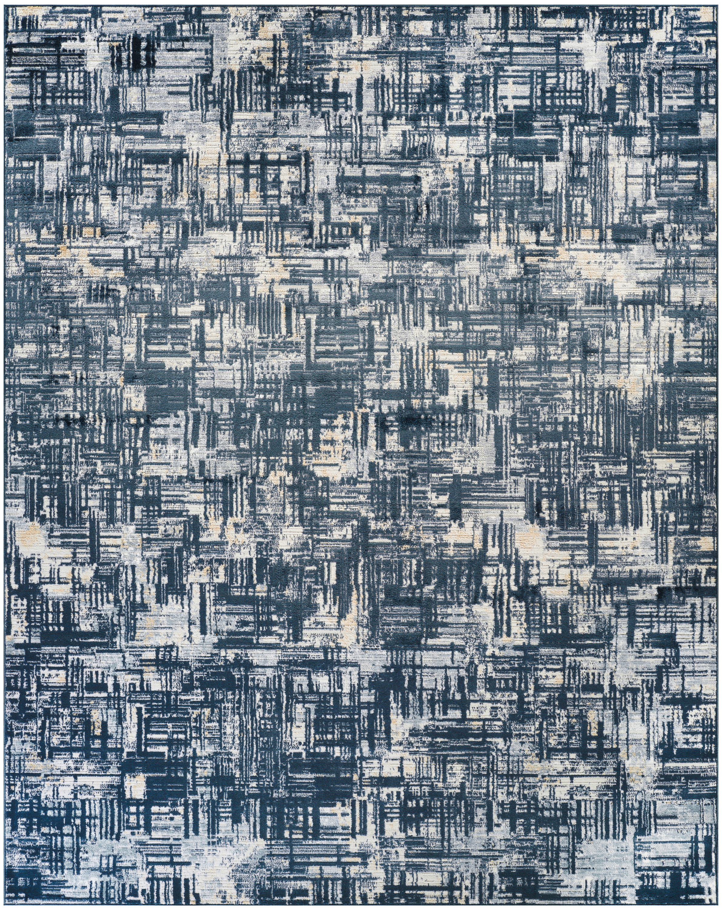 Nourison Dekor 7'10" x 9'10" Slate Modern Indoor Rug