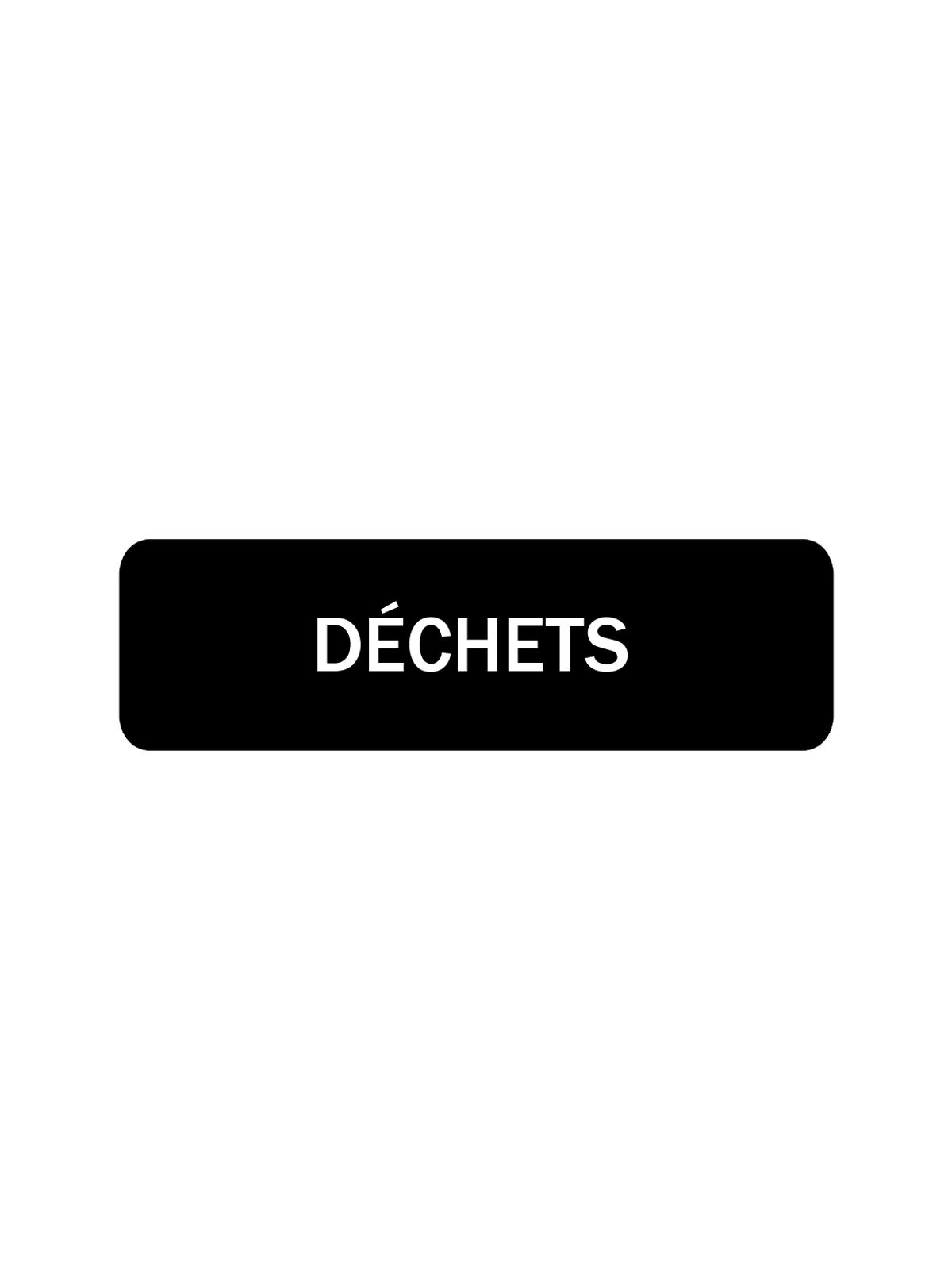 ARISTATA – Label – Dechets – Black-White