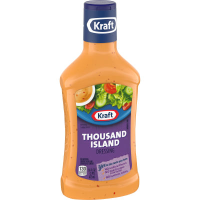 Kraft Thousand Island Dressing, 16 fl oz Bottle