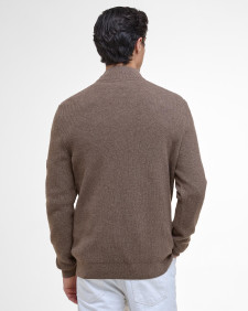 Maglione Crawley con zip corta 