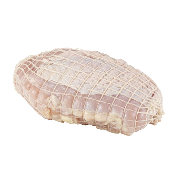 JENNIE-O(r) Ready-to-Cook Turkey Breast, Boneless, Skin-on Netted, 9%, 4 pc . C1C0 - Front Center Out of Package (Hi Res)