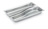 Full-size 2 ½-inch-deep Super Pan® stainless steel super shape long wild pan