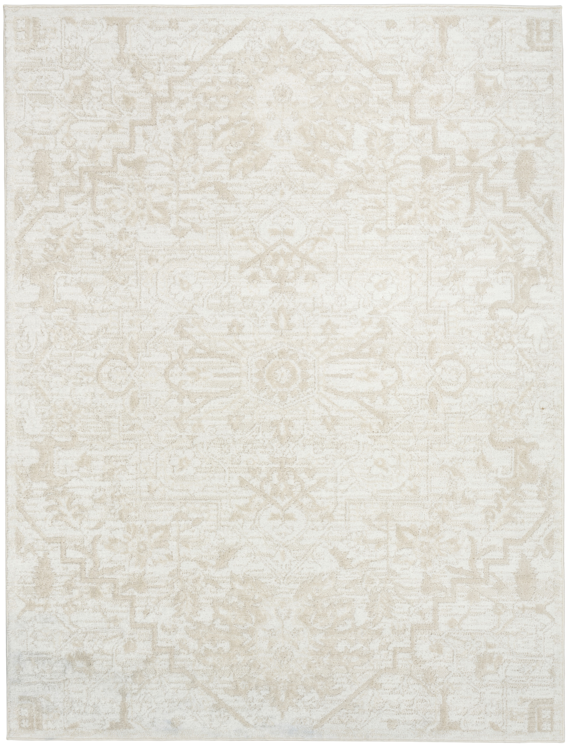 Nourison Dekor 4' x 6' Ivory Vintage Indoor Rug