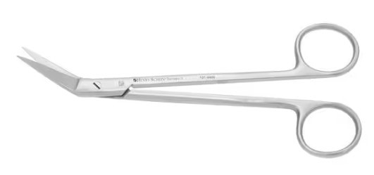 Henry Schein Kelly Scissors, Angular, 1 Blade Serrated, Standard