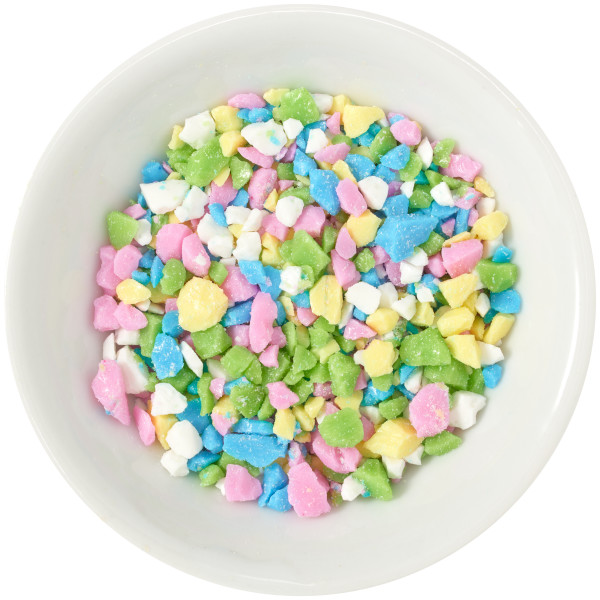 Tutti Frutti Flavored Crunch Candy Bits Sugar Candy Decorations