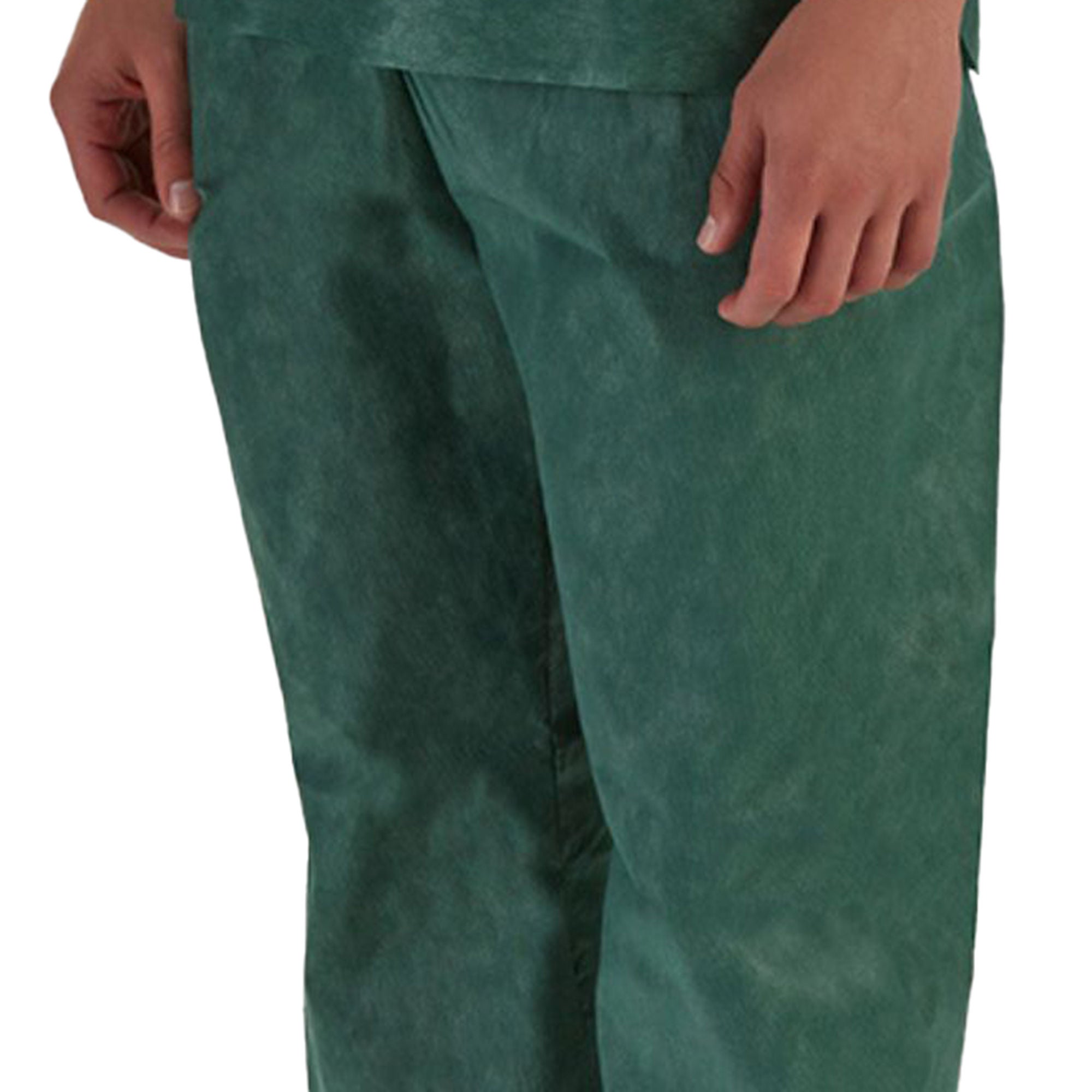 Disposable Scrub Pants, Dark Green, Medium