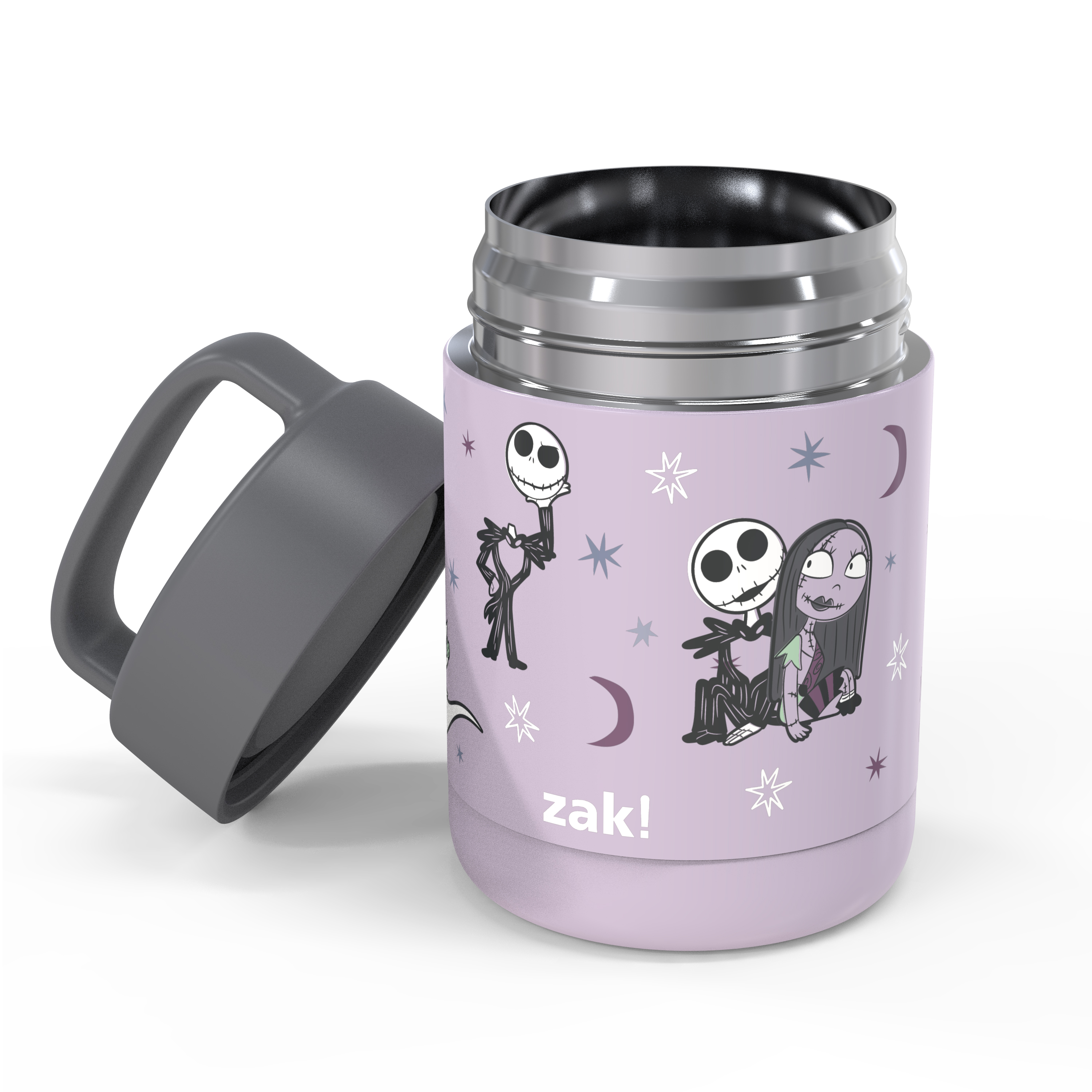 The Nightmare Before Christmas Reusable Vacuum Insulated Stainless Steel Food Container, Jack Skellington & Sally slideshow image 3 The Nightmare Before Christmas Reusable Vacuum Insulated Stainless Steel Food Container, Jack Skellington & Sally slideshow image 3