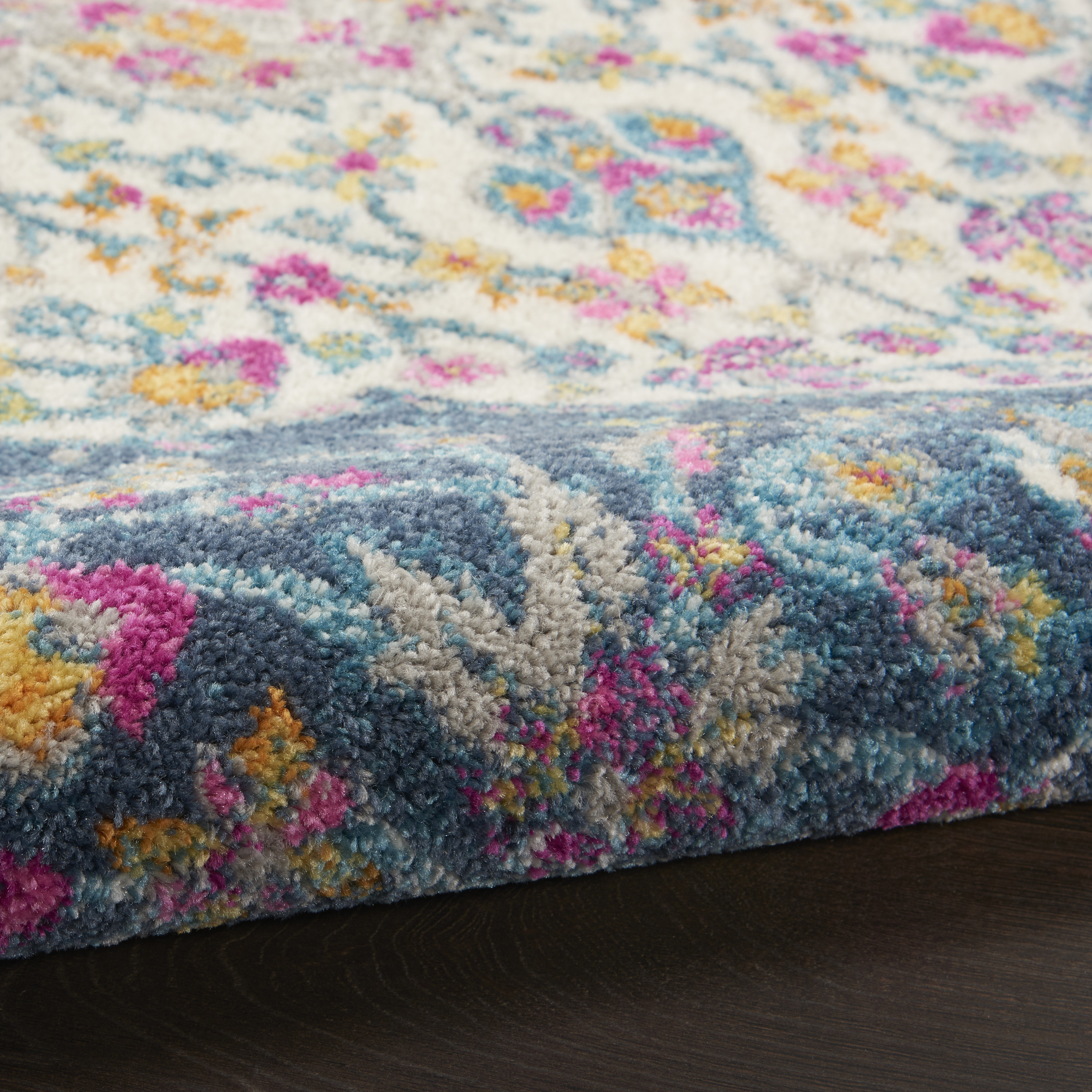 Nourison Passion 3'9" x 5'9" Multicolor Farmhouse Indoor Rug