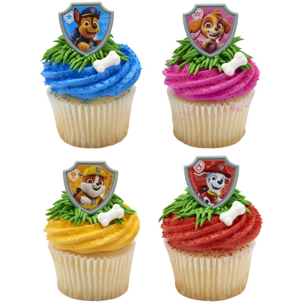 PAW Patrol Reporting for Duty Cupcake Rings