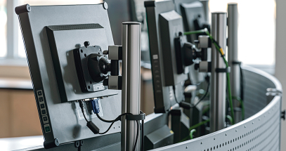 Designed for strength and stability to support an unlimited number of monitors.