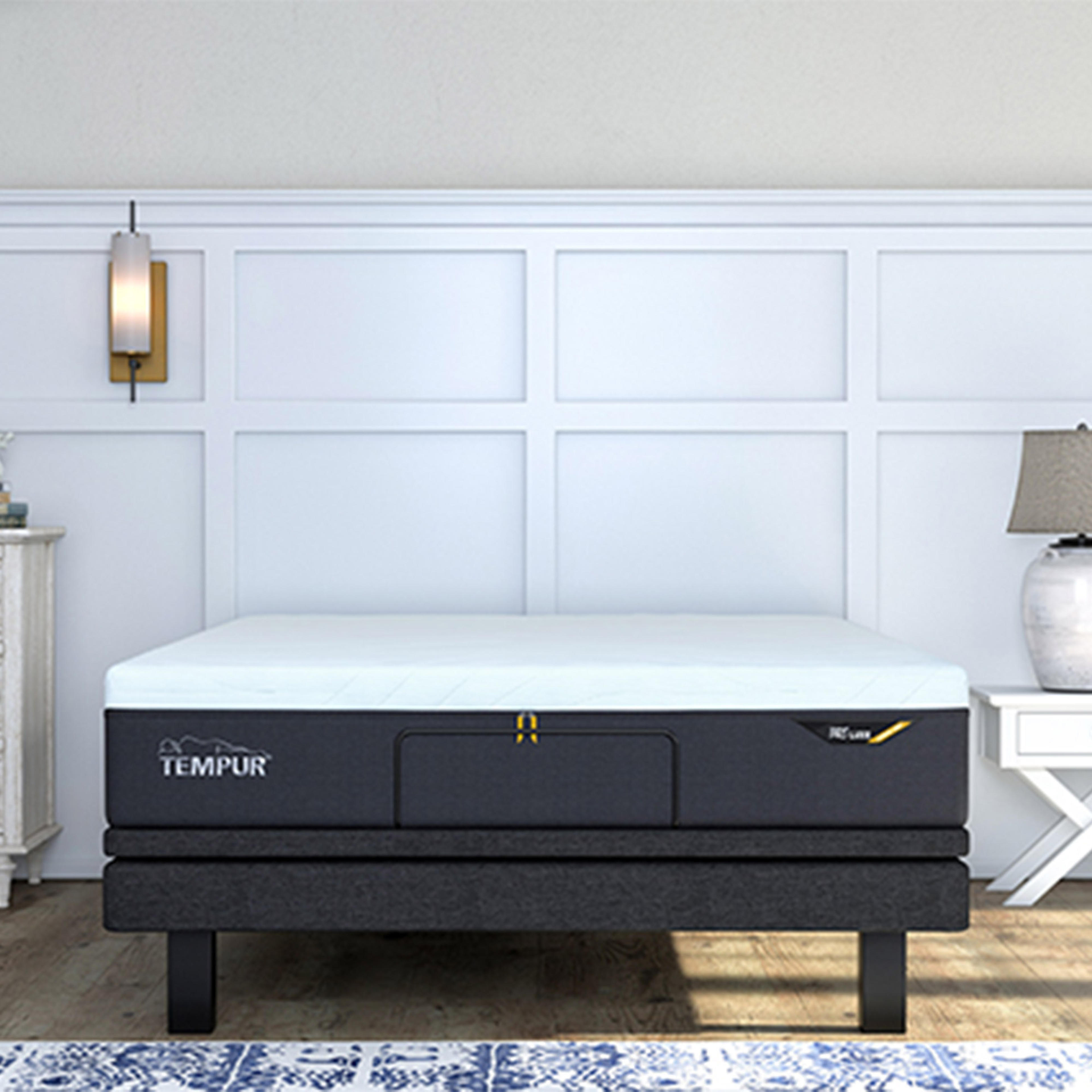 Lifestyle image of the  Tempur Coolquilt Pro Luxe Mattress, Medium/Firm from Forty Winks