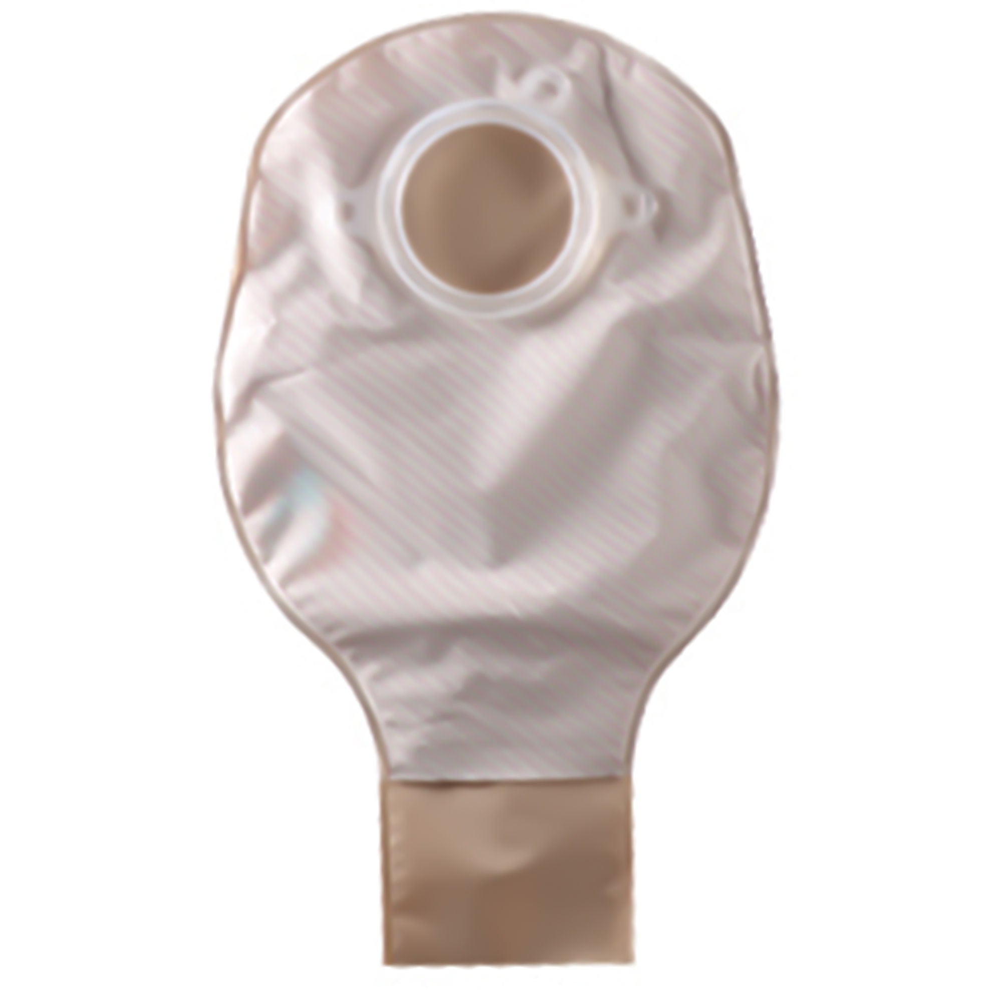 Sur-Fit Natura® Two-Piece Opaque Ostomy Pouch, 10 Inch Length, 2.25 Inch Flange