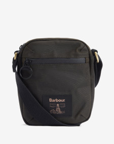 Borsa a tracolla Field in tessuto cerato 