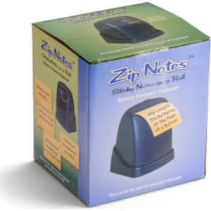 Zip Notes Battery-Operated Executive Dispenser, Blue