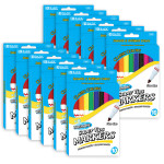 BAZIC Products&reg; Washable Markers, Super Tip, 10 Per Pack, 12 Packs BAZ1224-12