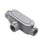 1 1/2 in.  EMT Set Screw T Type Aluminum Conduit Bodies with Covers & Gaskets