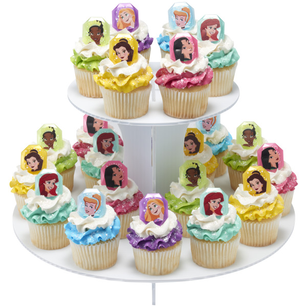 Disney Princess Characters Cupcake Rings