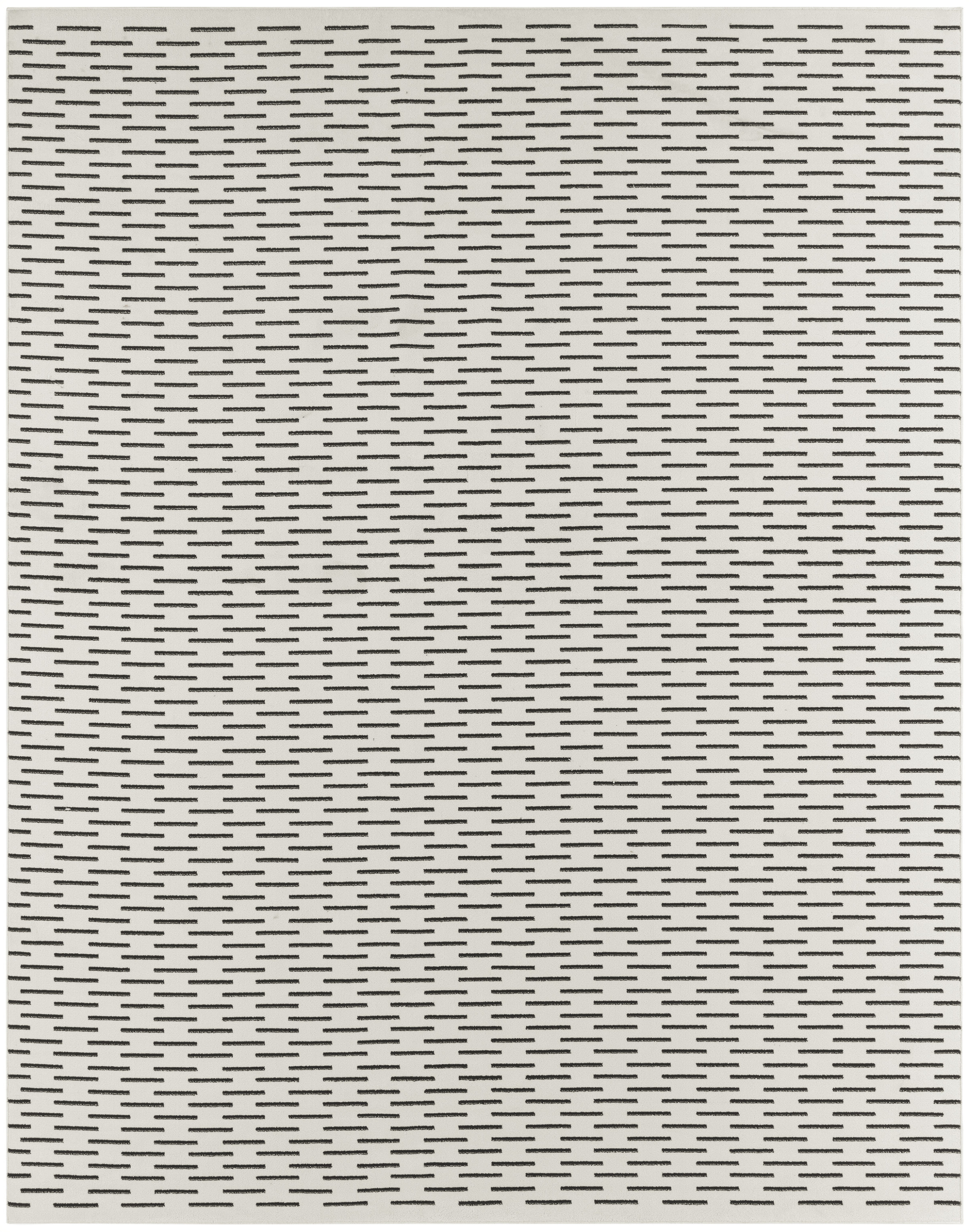 Nourison Nordic 8' x 10' Ivory Black Scandinavian Indoor Rug