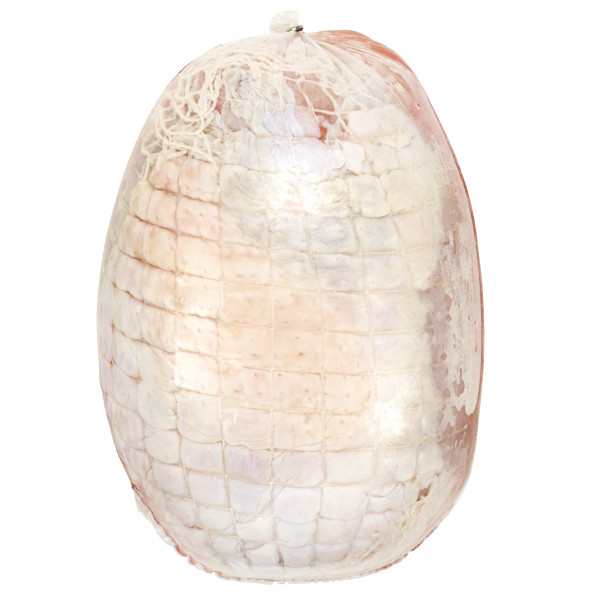 JENNIE-O(r) GRAND CHAMPION Turkey Breast Raw Netted Skin On UnSeasoned . C1CB - Front Center Inner Pack (Hi Res)