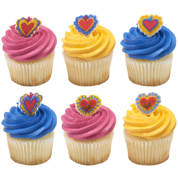 Milagros Hearts Dec-Ons® Decorations