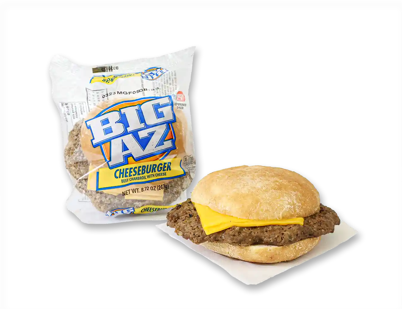 BIG AZ® Charbroil Beef Cheeseburger_image_1