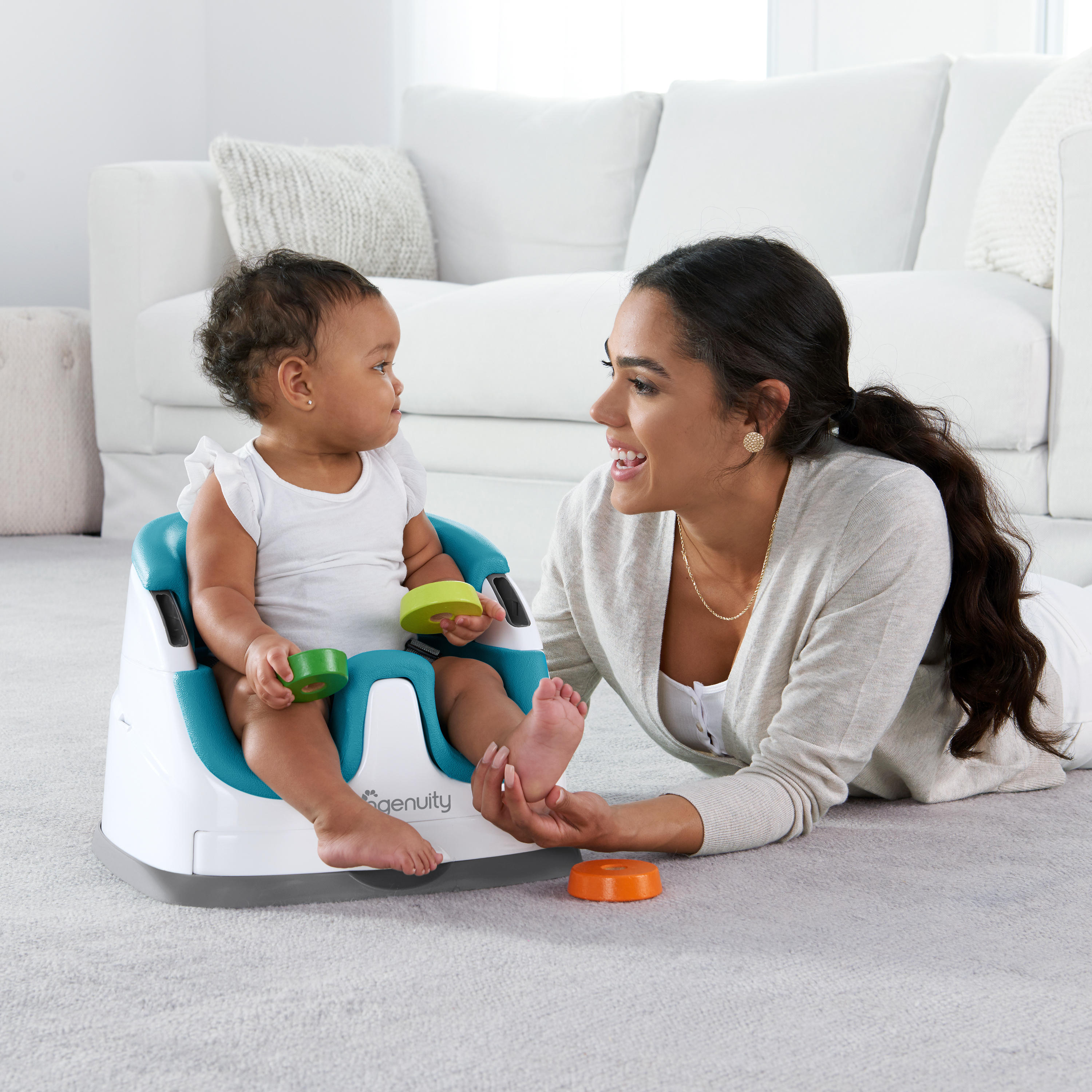 Baby Base 2-in-1™ Seat - Peacock Blue