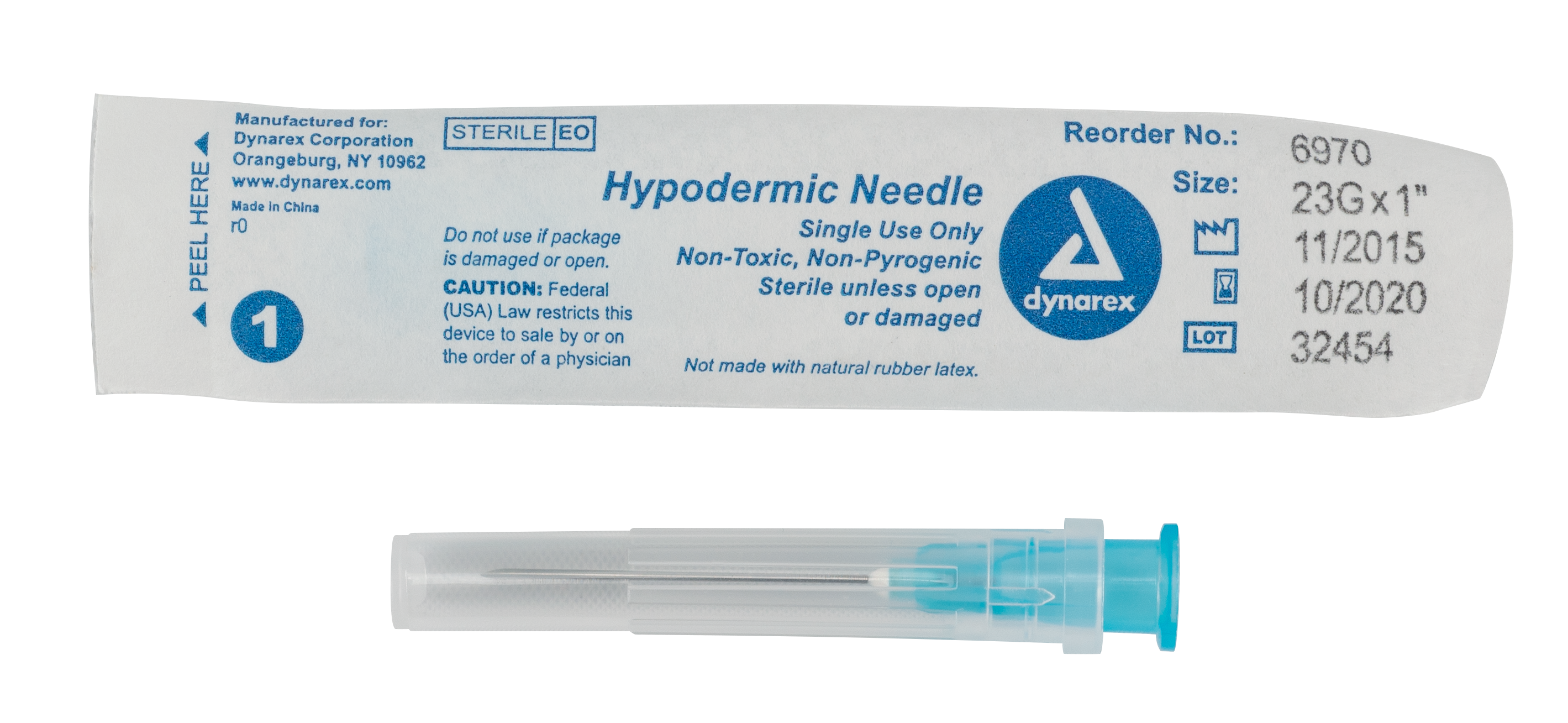 Hypodermic Needle 23G, 1