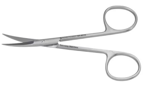 Henry Schein Iris Scissors, Curved