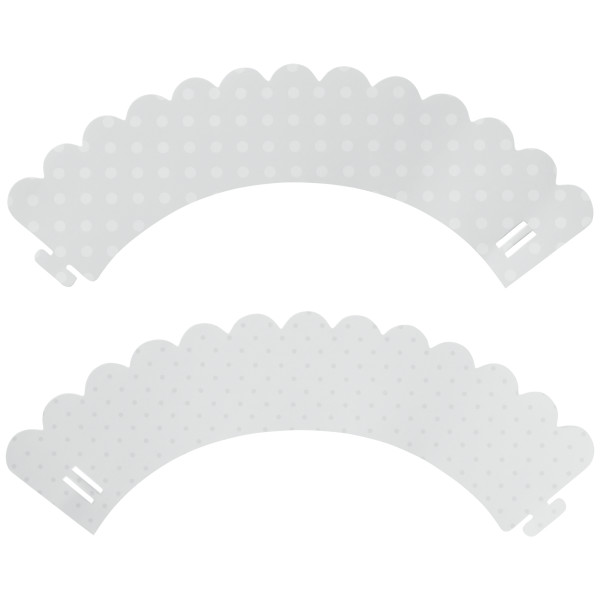 White Polka Dot & Pattern Reversible Treat Wraps®